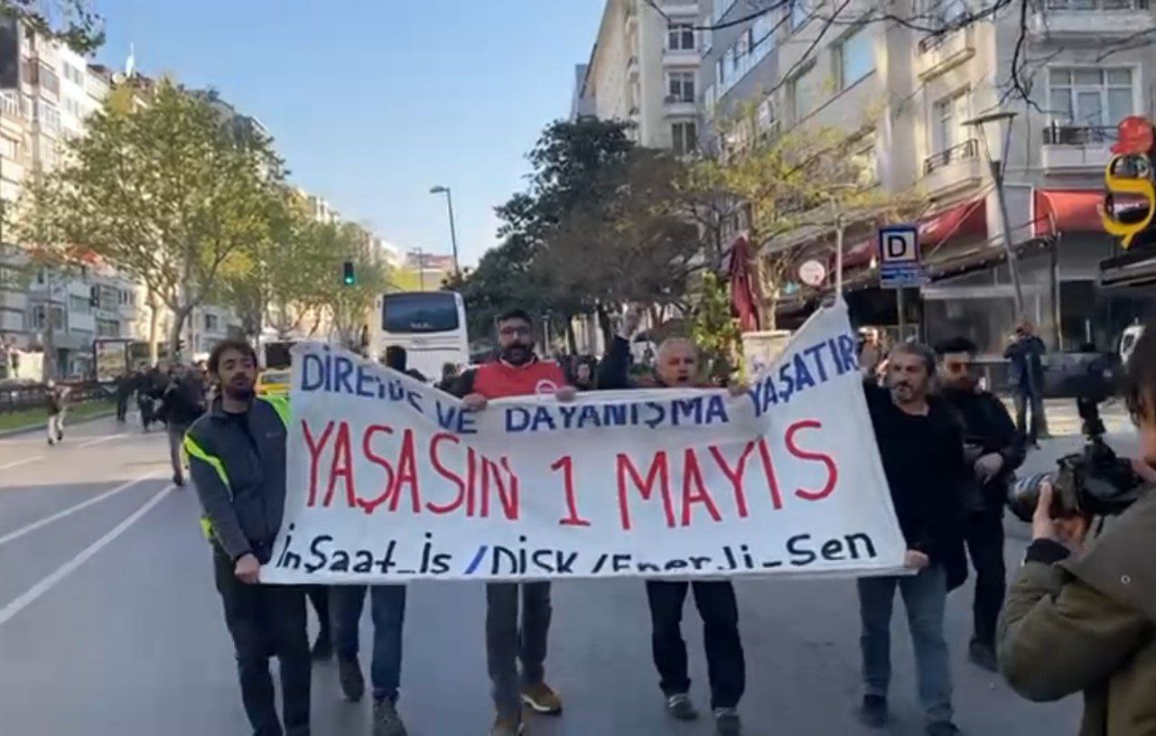 Taksim'e çıkmak isteyen göstericiler gözaltına alındı